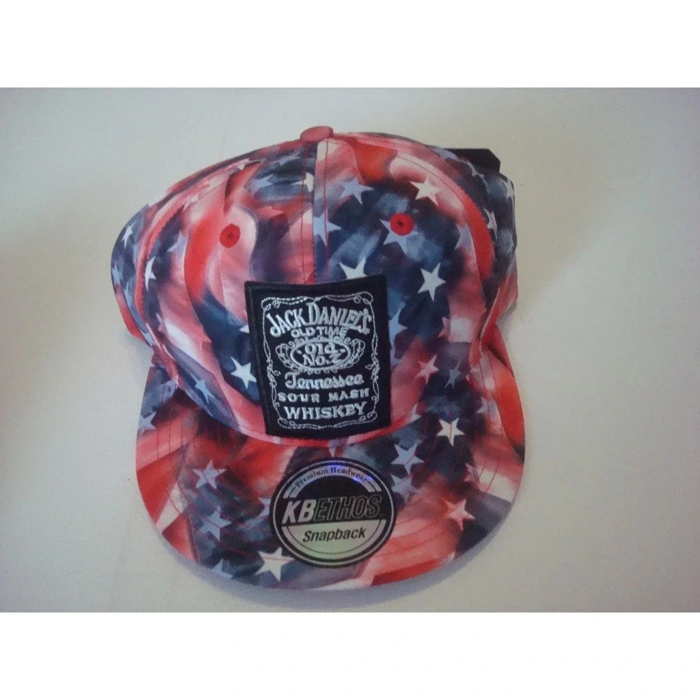 TENNESSEE WHISKEY  USA FLAG  GOLF SNAPBACK  BEACH 00S Y2K  HAT CAP VINTAGE  S2